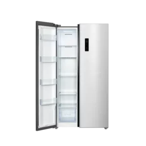 P635SBSS Side By Side Refrigerator-505L/17.83ft, SXS Fridge-Silver
