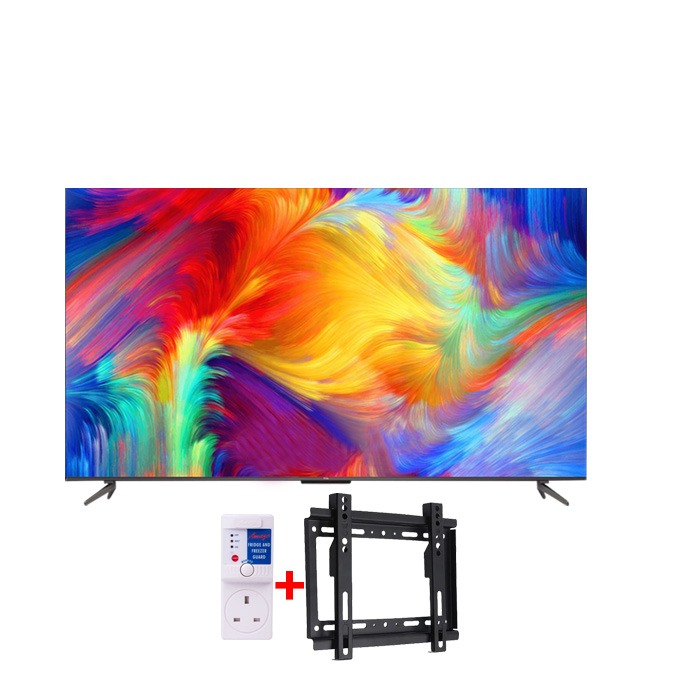 tcl 43" smart full hd latest google tv with voice control 43s5400 free shipping, wall bracket and power guard