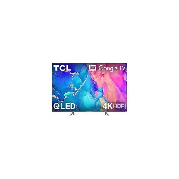 tcl 75"  4k qled google tv, alexa voice control, quantum dot-75c635-2022