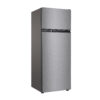 tcl f270tm 207lts top-mount double door dark silver refrigerator